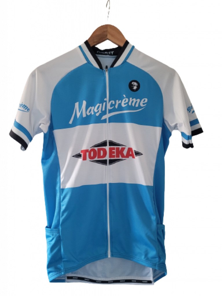 Radtrikot Kurze Ärmeln Monaco Coca-Cola Vitus Patrick Nicolas 1985