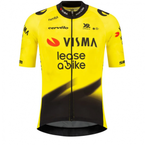Maillot Enfant Visma Lease a bike manches courtes 2026