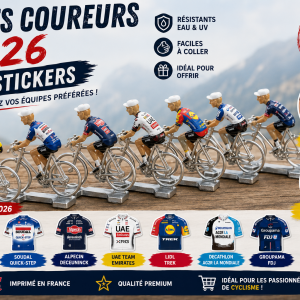 Petit Coureur Cycliste 2026 – Stickers déjà posés